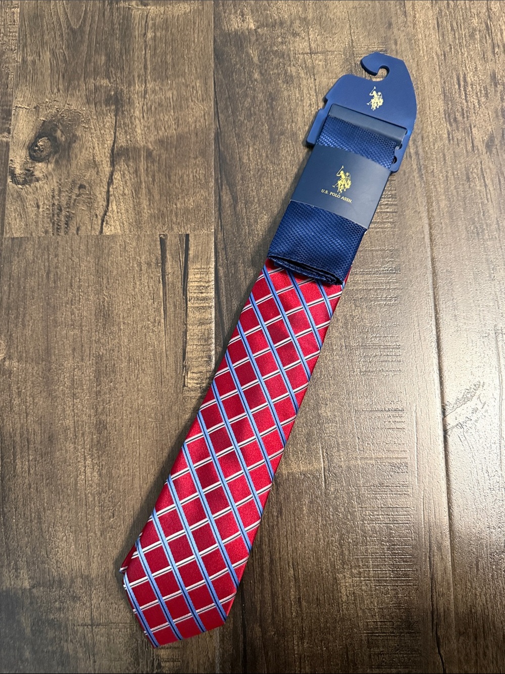 NWT Polo by Ralph Lauren Red Plaid Tie